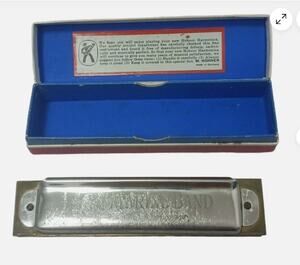 MARINE BAND M. HOHNER No. 364 Key C Harmonica Made In Germany Vintage w Orig Box